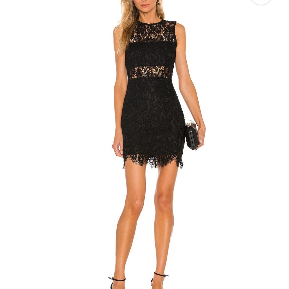 Superdown Black Lace Dress. SM NWT
